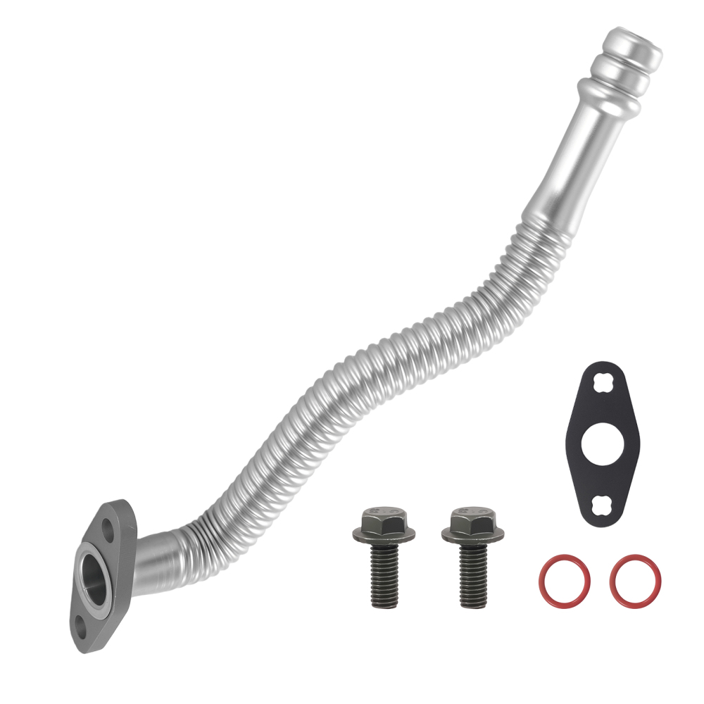 Turbo Oil Drain Hose Line compatible for Dodge Ram 2500 3500 5500 6.7L 2007-2010 Diesel