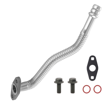 Turbo Oil Drain Hose Line compatible for Dodge Ram 2500 3500 5500 6.7L 2007-2010 Diesel