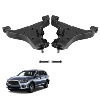 2x Front Lower Control Arm w/Ball Joints compatible for Nissan Armada Titan compatible for Infiniti QX56