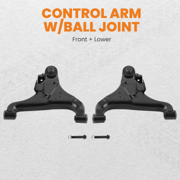 2x Front Lower Control Arm w/Ball Joints compatible for Nissan Armada Titan compatible for Infiniti QX56