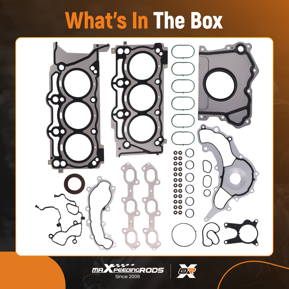 Engine Overhaul Gasket Kit compatible for Maserati Ghibli Levante Quattroporte M000324016