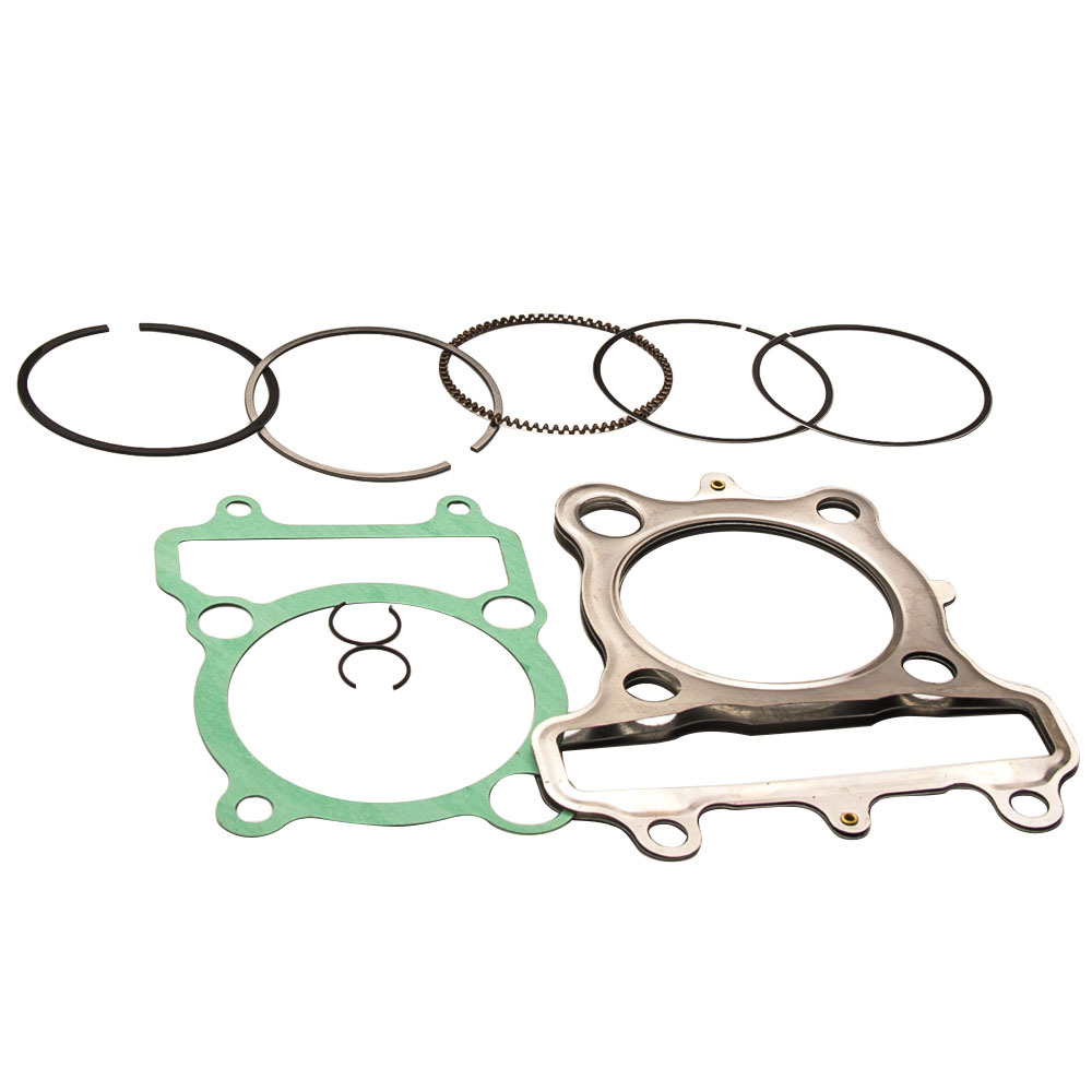 Cylinder Piston Gasket compatible for Yamaha Timberwolf 250 Top End Kit Set 1992-2000