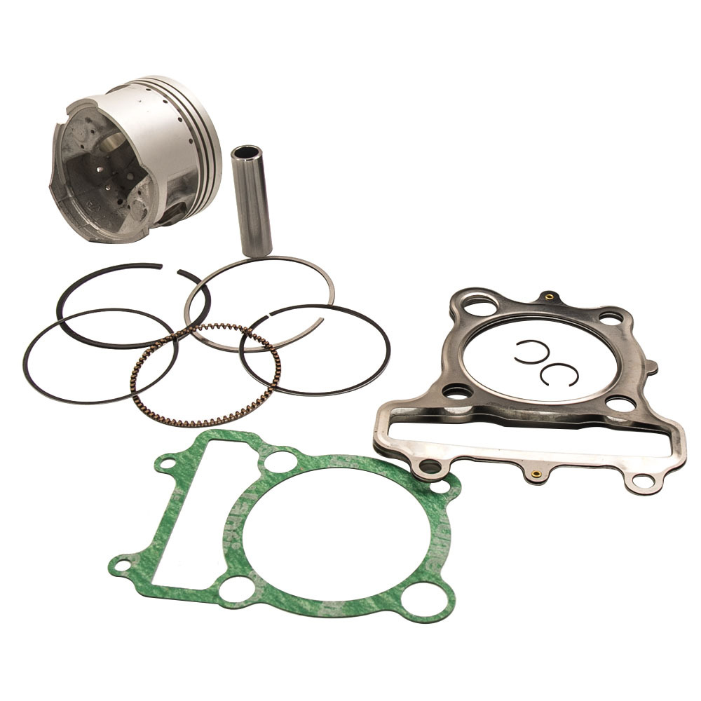 Cylinder Piston Gasket compatible for Yamaha Timberwolf 250 Top End Kit Set 1992-2000