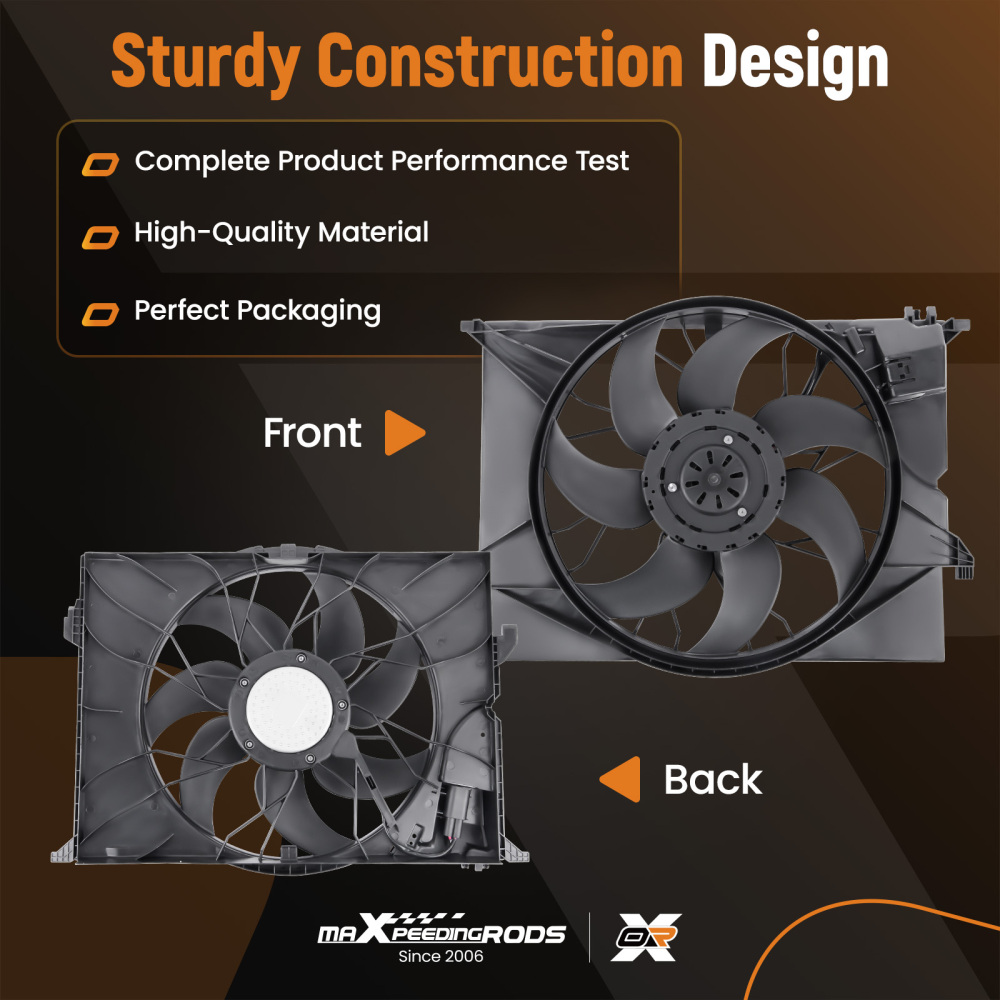 Radiator Cooling Fan for Benz CL550 C216 W221 S450 W2212007-2011 A2215050155