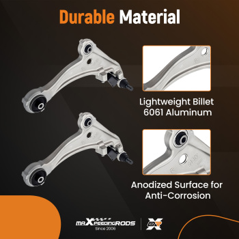 2x Front Lower Control Arms w/Ball Joint for 2009-2013 2014 compatible for Nissan Maxima 4 Door