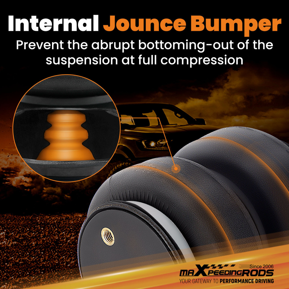 Rear Air Helper 5000 Spring Bag Leveling Kit Compatible for GMC Sierra Silverado 2500 3500