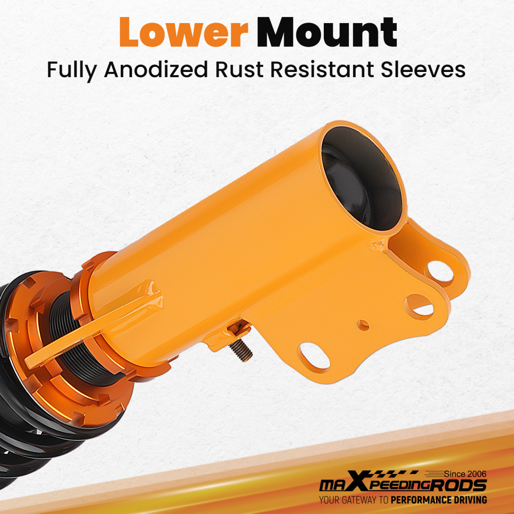 24 Way Damper Coilovers Struts Kit Compatible for Mitsubishi Lancer Sedan 4-Door 2008-2016