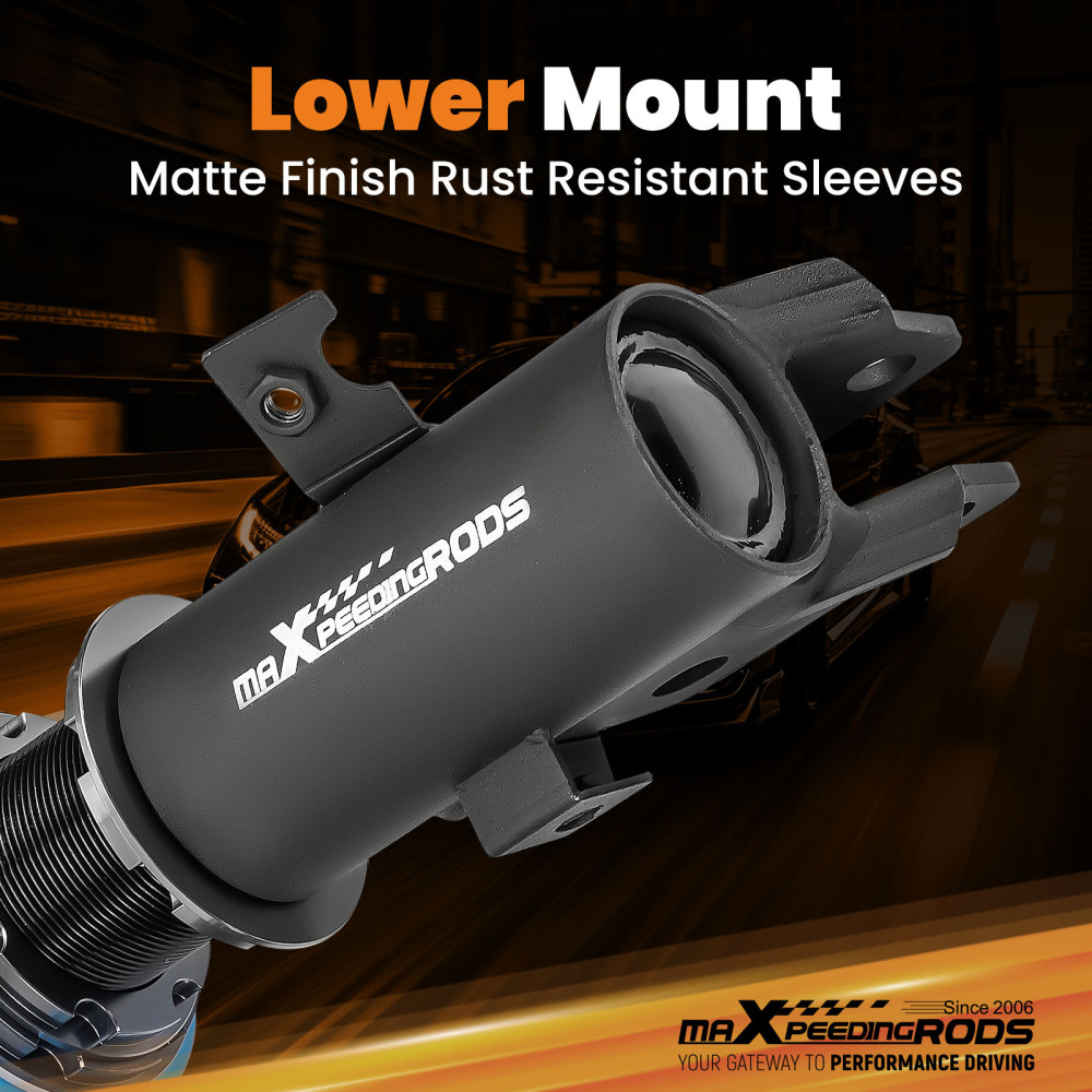 MaXpeedingrods T6 Coilovers 24 Step Strut Lowering Kit compatible for Subaru Baja 2003-2006