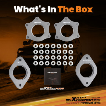 Front 2 Rear 2 Leveling Lift Kit Compatible for Honda CRV 2007-2016 Lift Spacer