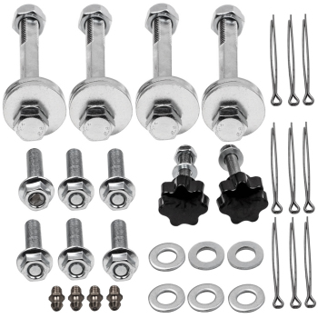 Suspension lift Kit compatible for Nissan Navara D40 Front Coil Strut Spacers + Shackles