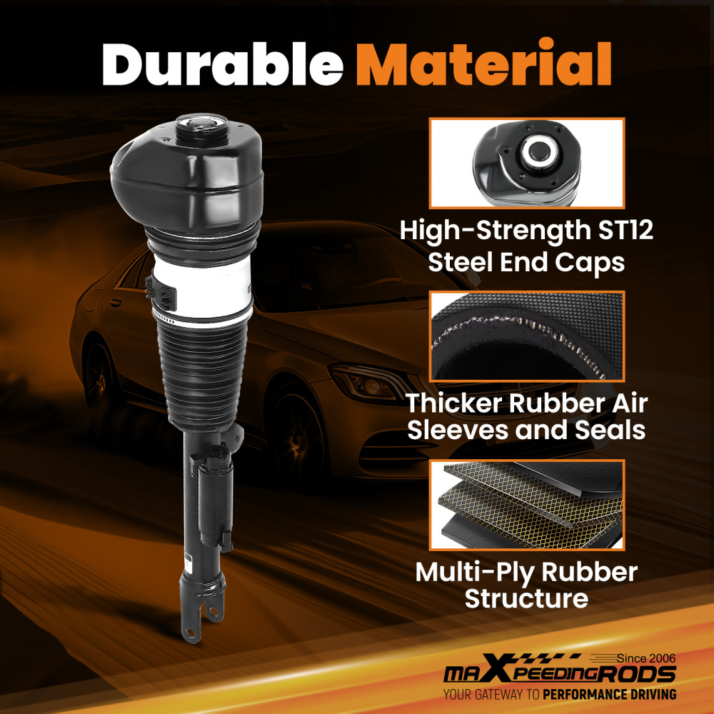 Front LeftRight Air Suspension Strut compatible for BMW 7 Series G11 G12 740i 2015-2022