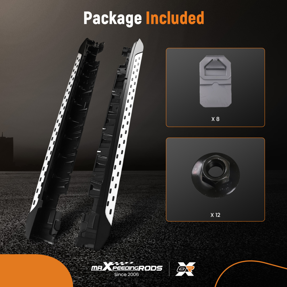 Tavole Fisse Passo Laterale Barra Nerf compatibile per Mercedes GLK250 GLK300 GLK350 X204