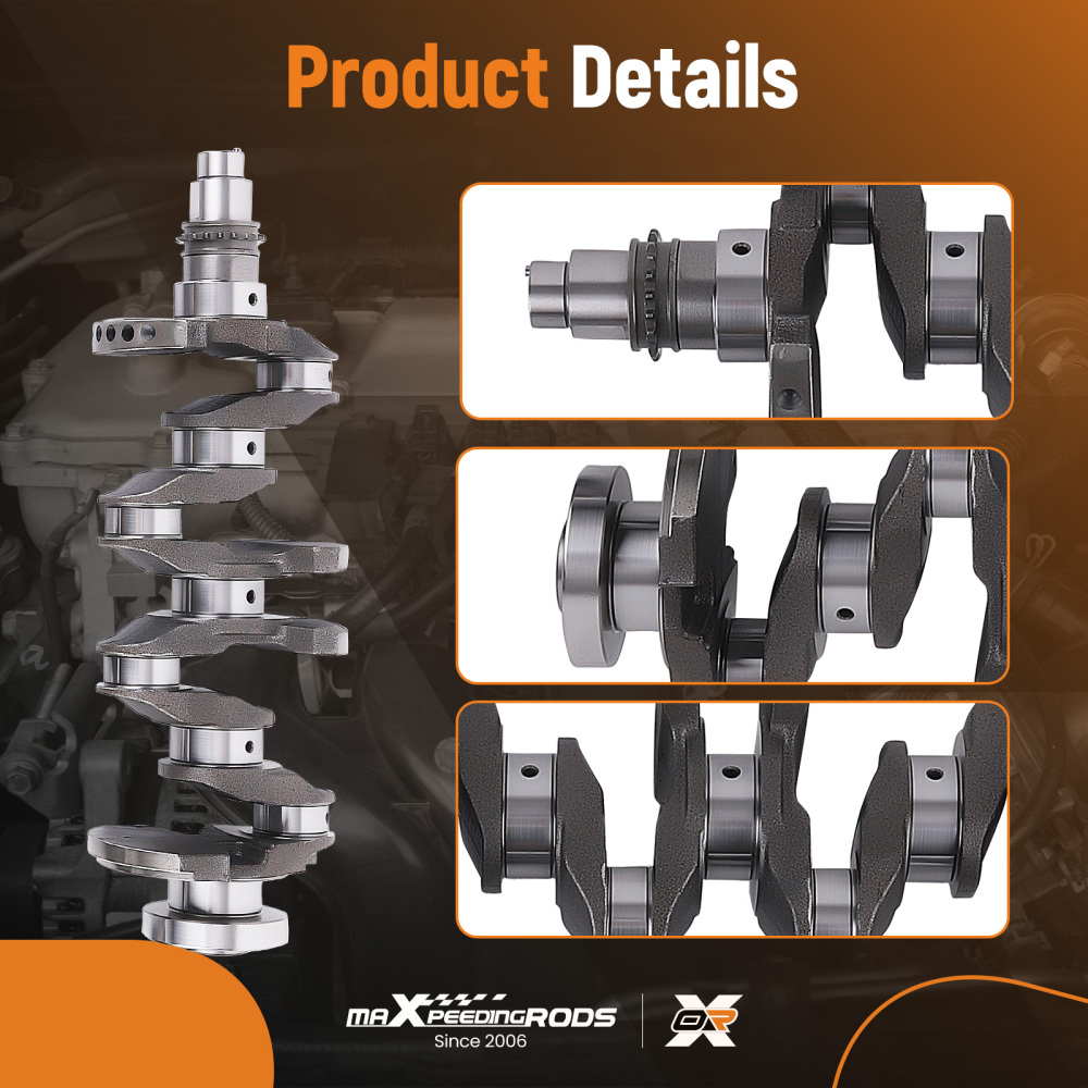 G4NA 2.0L Engine Rebuild Kit - CrankshaftCon RodsTiming Compatible For Hyundai Kia