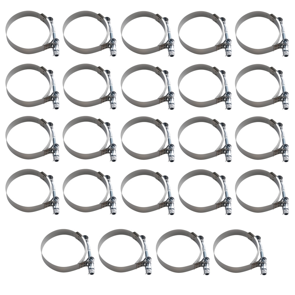 12PCS Universal Aluminum 3 Inch Intercooler Piping Kit w/Coupler and T-Clamps