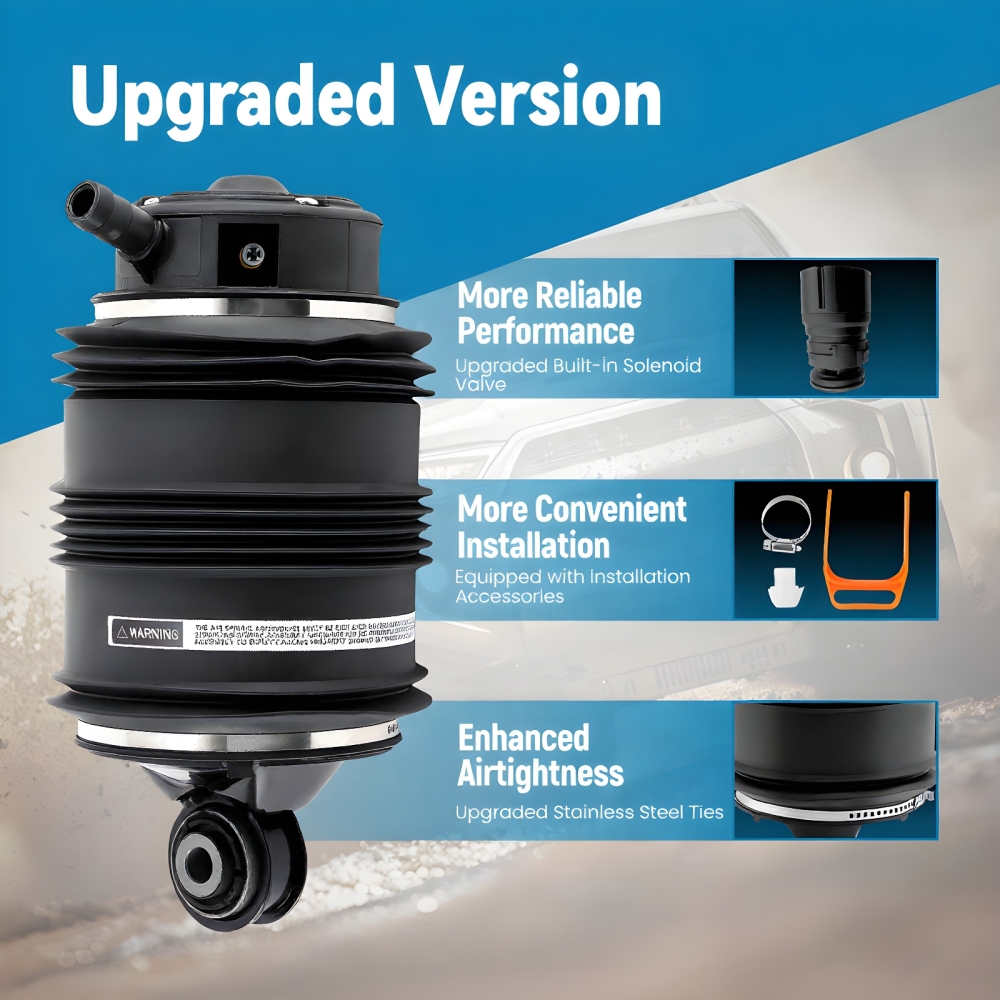 Air spring left right with 3pins compatible for Mercedes W211 E-Class 2002-2009 Airmatic