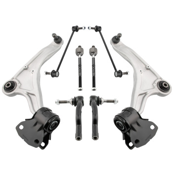 8pcs Front Lower Control Arms w/Ball Joints Assembly compatible for Ford Fusion 2013- 2017