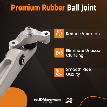 Front Lower Upper Control Arm sway bar Link Tie Rod compatible for Volvo XC60 XC90 2016-21