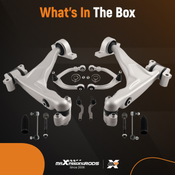 Front Lower Upper Control Arm sway bar Link Tie Rod compatible for Volvo XC60 XC90 2016-21