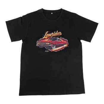 1x Car Culture T-Shirt for Men-Car Enthusiasts Crew Neck Cool Graphic T-Shirt, Size L