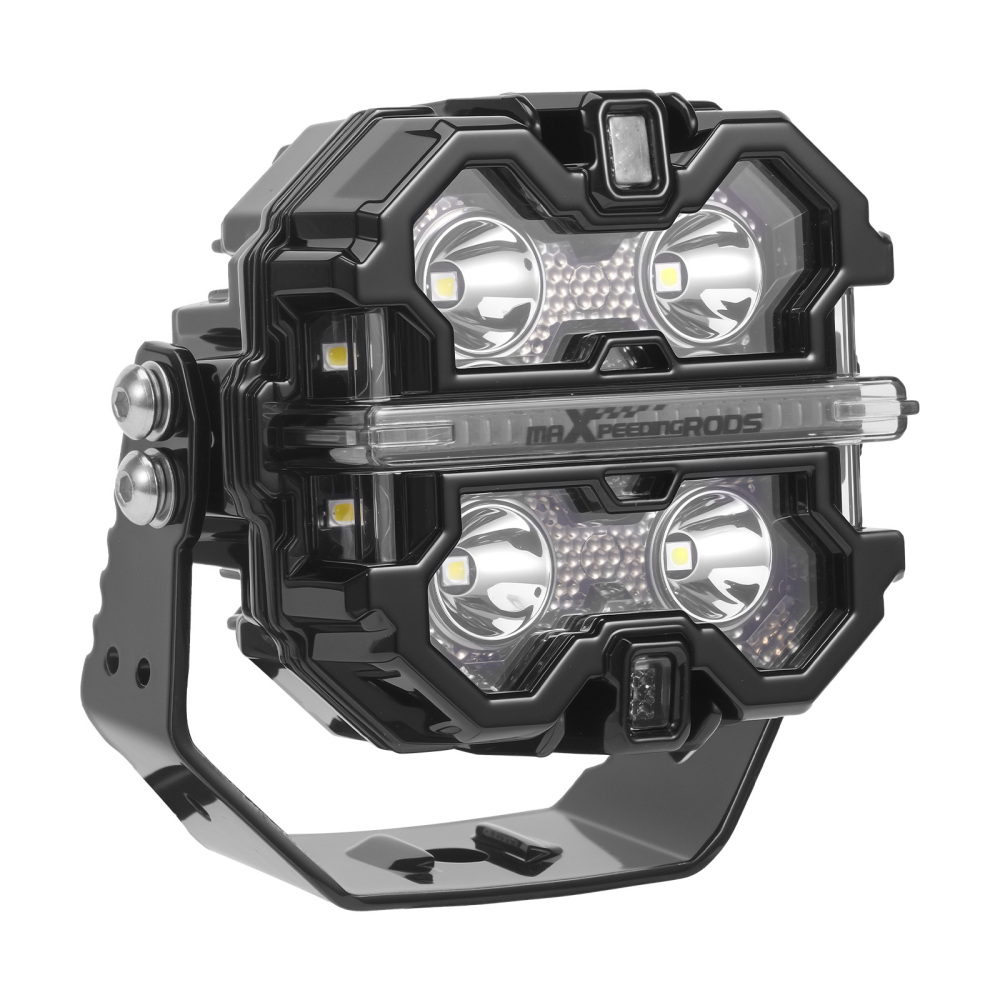 3.5 160W LED Driving Light Pods For SUV 4X4 ATV Spot Beam RGB DRL IP68 compatible for White