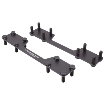 C-notch Frame Drop compatible for Dodge Ram 1500 02-08 Bolt-on Design Powder Coated Steel