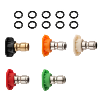 15 Inch 4000 PSI Pressure Washer Extension Wand Quick Connect Brass 6pcs