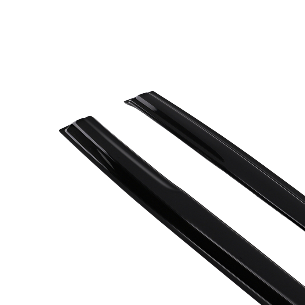 4pc Rain Guards Window Visor Deflectors compatible for Ford Escape 2013-2019 Black Tinted