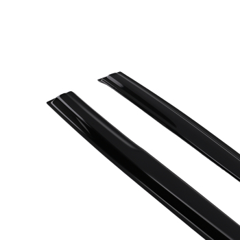 4pc Rain Guards Window Visor Deflectors compatible for Ford Escape 2013-2019 Black Tinted