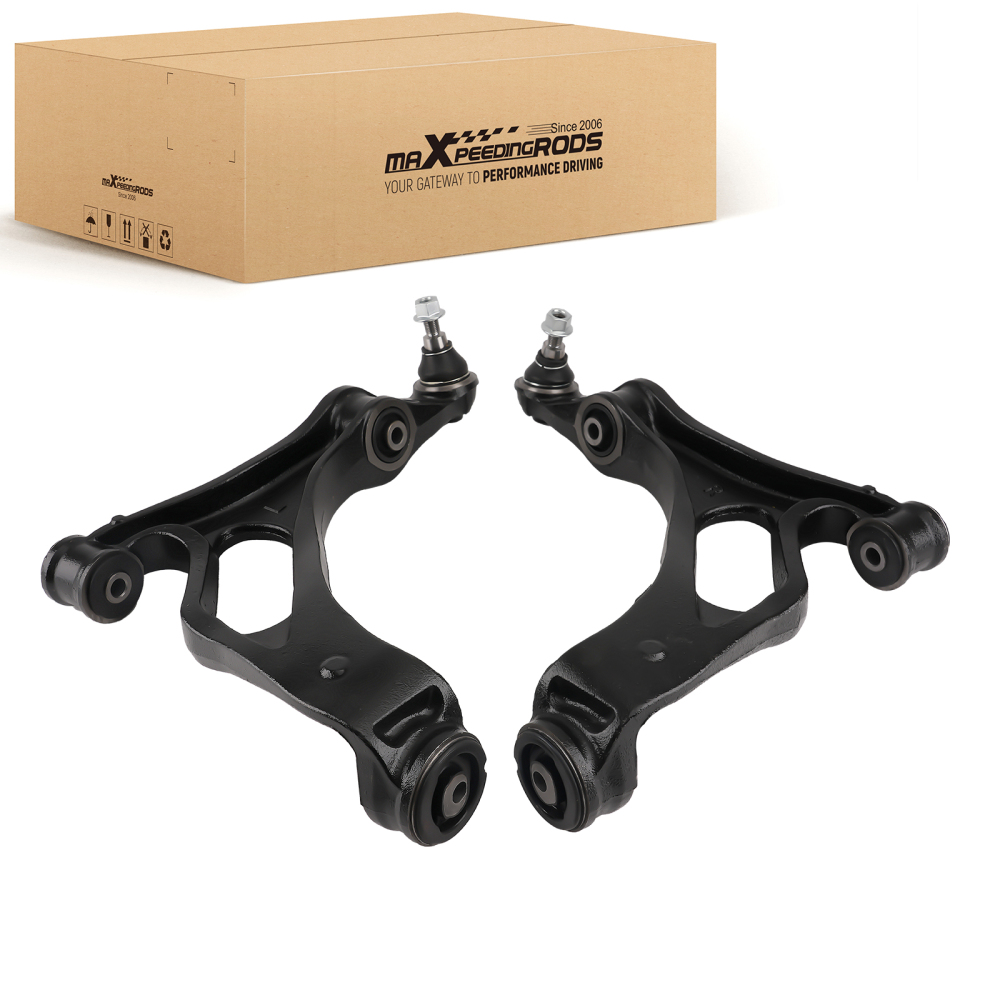 Pair Front Lower Control Arms & Ball Joint compatible for Porsche Cayenne 2003-2006