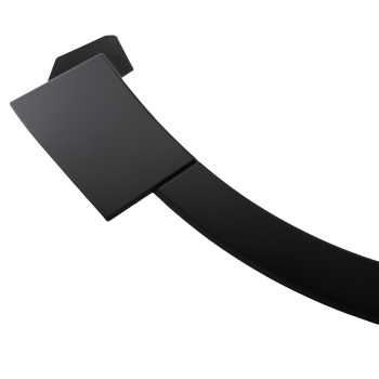 Black LH Fender Molding Front compatible for Ford Explorer 2011-15 BB5Z16039AA Plastic