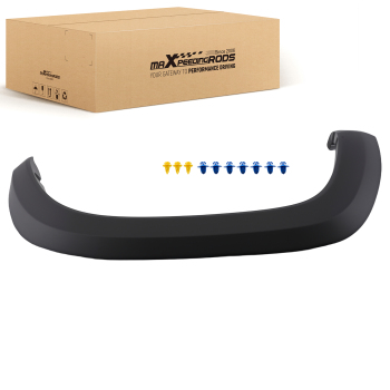 Black Fender Flare Molding compatible for Toyota Tacoma 2016-21 7587304900 Passenger Rear