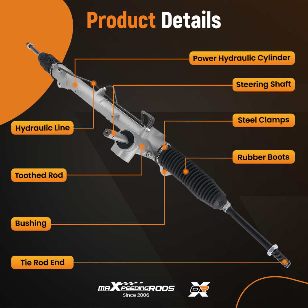 Sterzo Scatola compatibile per Ford C-Max DM2 1.6 TDCi 1.8 2.0 2007 2008 09-2010 3M513A500AK