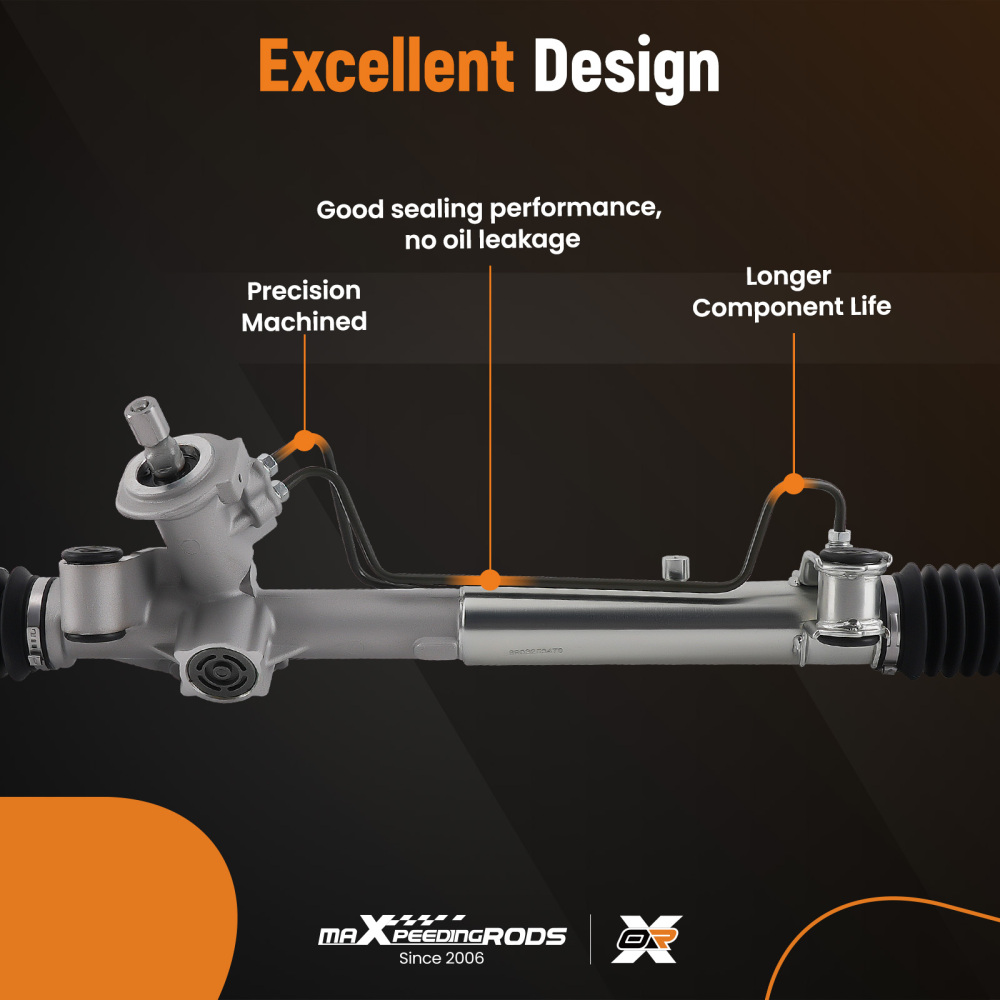 Complete Power Steering RackPinion compatible for Ford Focus 2.0L 2008 SES S 22-2004