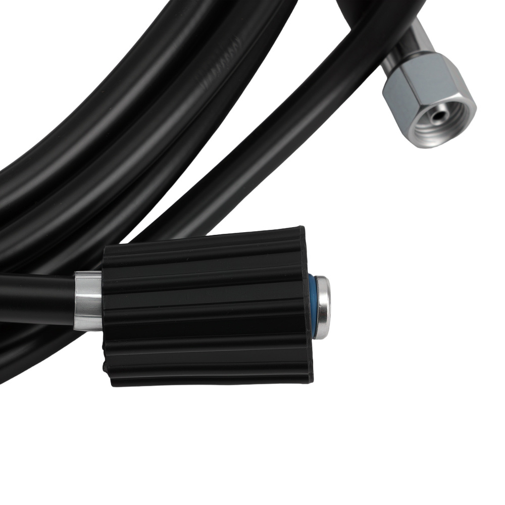 High Pressure Power Washer Spray Gun Nozzle Lance Trigger Wash Wand 5M Hose kit