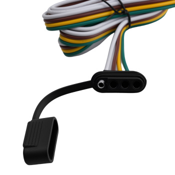 4 Pin Trailer Wiring Harness Connector compatible for Toyota Hilux 2008-2012 #55513