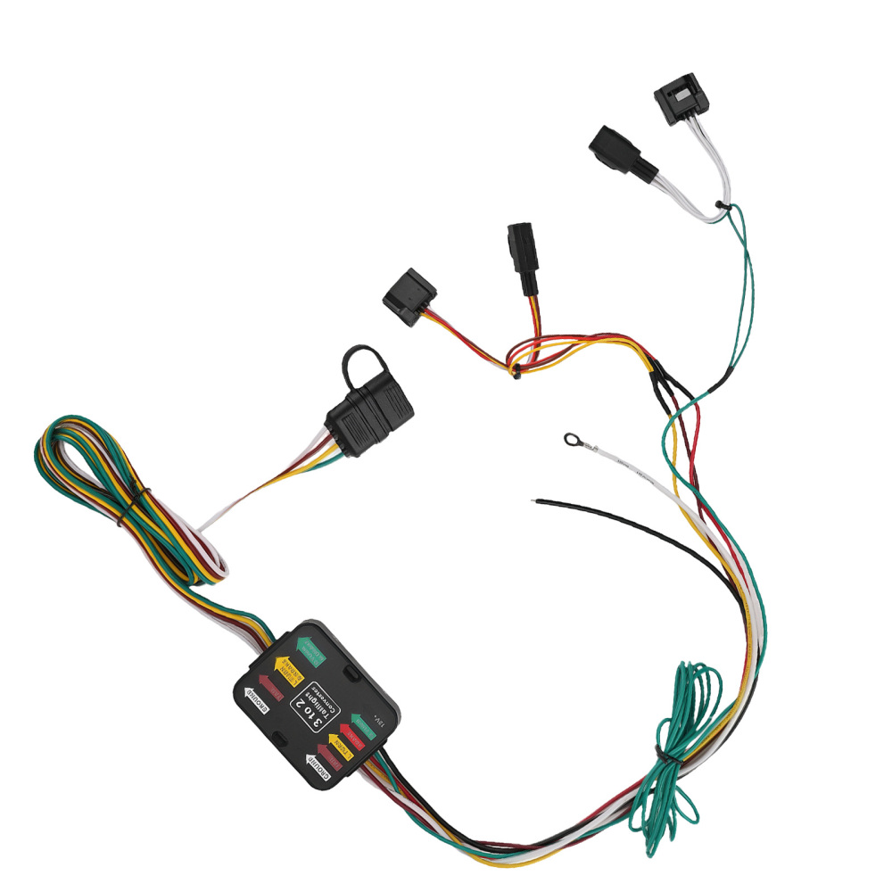 Trailer Wiring T Connector With 4-Way Flat Connector compatible for Mazda CX-5 56377