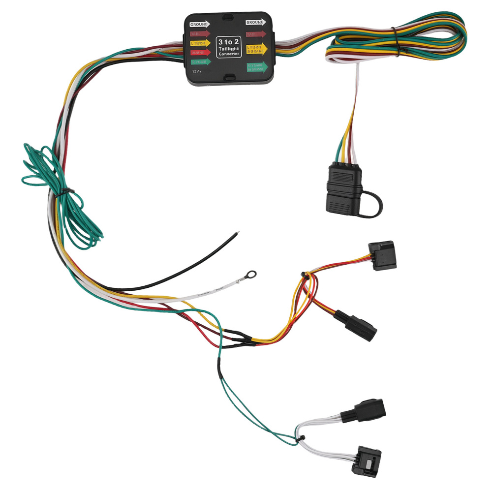 Trailer Wiring T Connector With 4-Way Flat Connector compatible for Mazda CX-5 56377