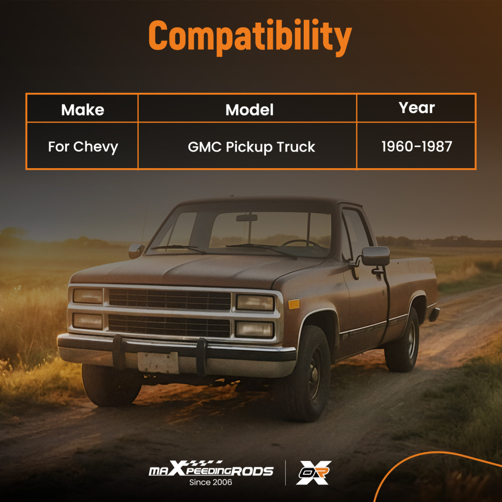 Wire Harness Universal 22 Circuit Wiring For 1960-1986 compatible for Chevy GMC Pickup Truck