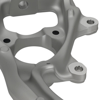 Front Steering Knuckle Spindle Driver Side compatible for Dodge Ram 1500 2003-10 68044703AD