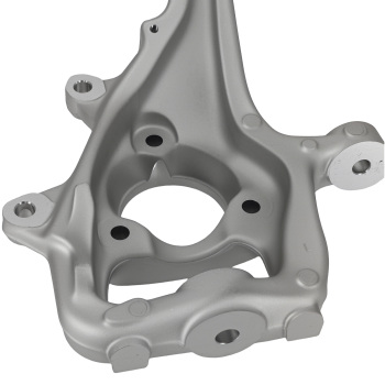 Front Steering Knuckle Spindle Driver Side compatible for Dodge Ram 1500 2003-10 68044703AD