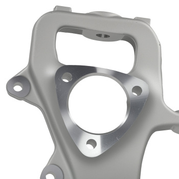 Front Steering Knuckle Spindle Driver Side compatible for Dodge Ram 1500 2003-10 68044703AD