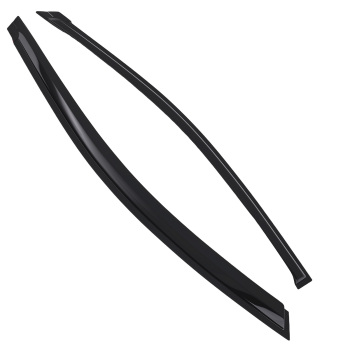 4pc Rain Guards Window Visors for 2017-2020 compatible for Hyundai Elantra Smoke Tinted Set