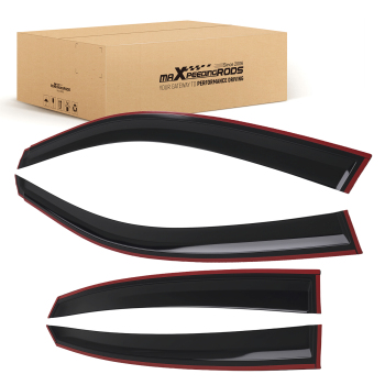 4pc Rain Guards Window Visors for 2017-2020 compatible for Hyundai Elantra Smoke Tinted Set