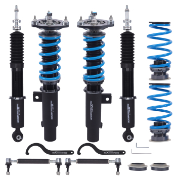 24 Level Adjustable Coilovers Lowering Suspension compatible for VW Jetta MK5 MK6 2005-2019
