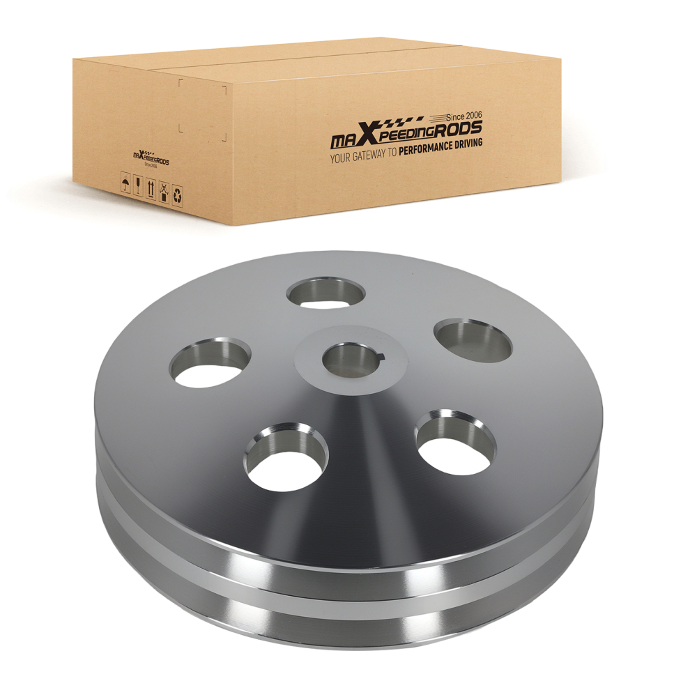 Power Steering Pulley compatible for GM Chevrolet 265 283 305 350 Saginaw Style Pre-1984