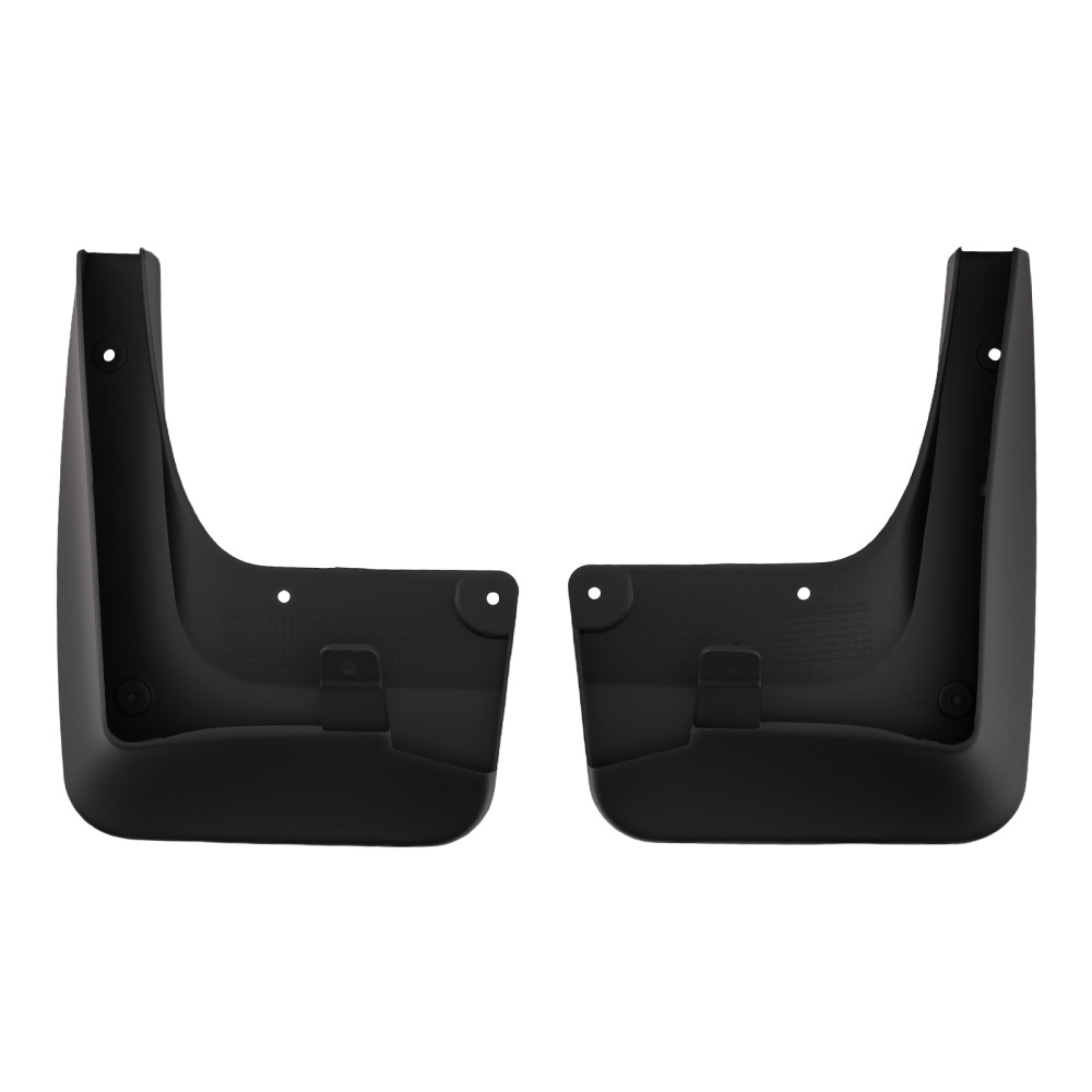 Mud Flap Set Mudguards Fender compatible for BMW E60 5-Series 2004-2010 Front Rear Black
