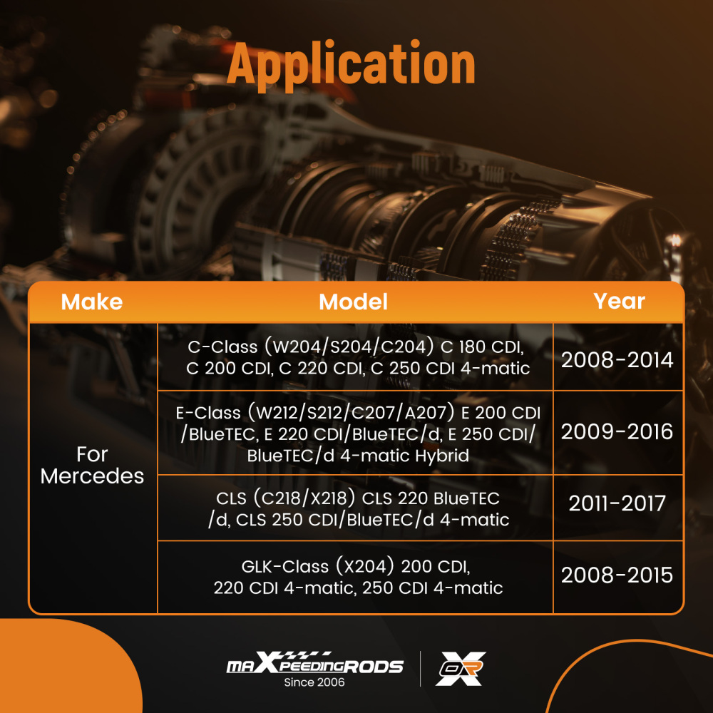 New OIL SUMP PAN compatible for MERCEDES W204 C204 S204 C218 W212 A207 C207 S212 6510100328