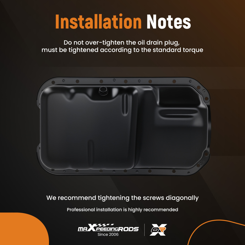 Steel ENGINE OIL SUMP PAN compatible for Honda Civic l4 1.5L 1.6L 1988-1995 11200-P08-020