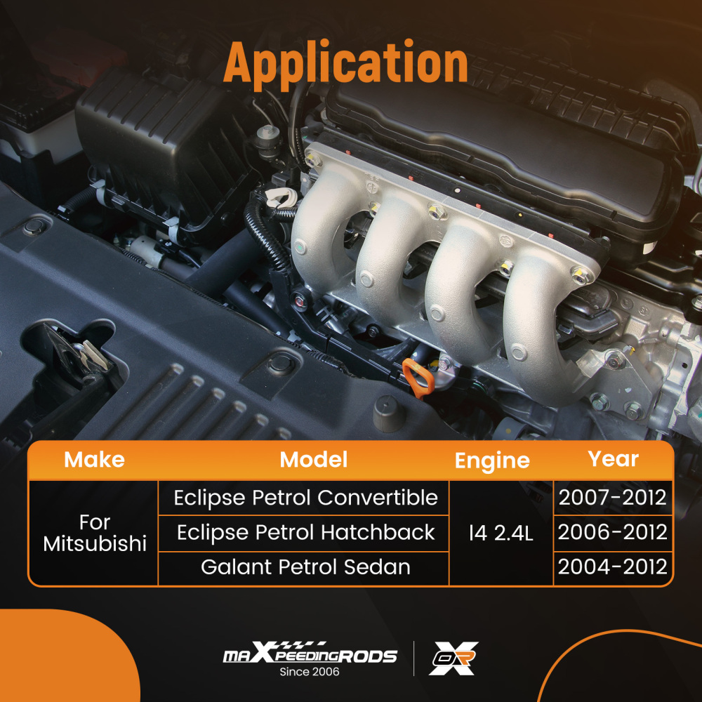 Engine Oil Assembly compatible for Mitsubishi Galant 2.4L 2004-12 MN149374 Steel