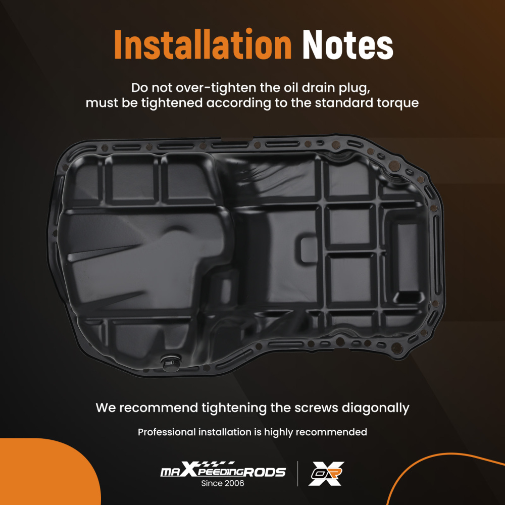 Engine Oil Assembly compatible for Mitsubishi Galant 2.4L 2004-12 MN149374 Steel